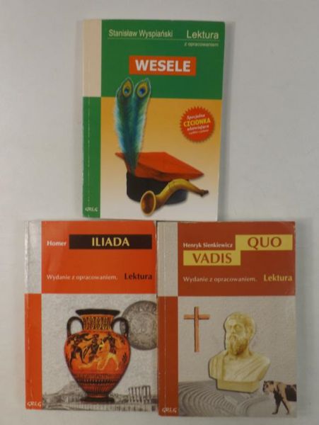 Wesele  Iliada  Quo vadis