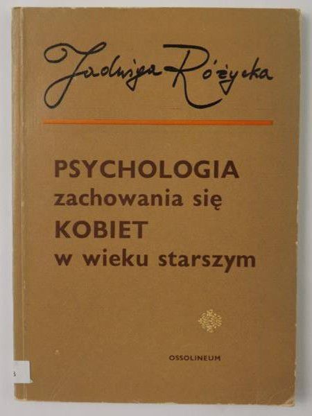 Psychologia zachowania się kobiet w wieku starszym