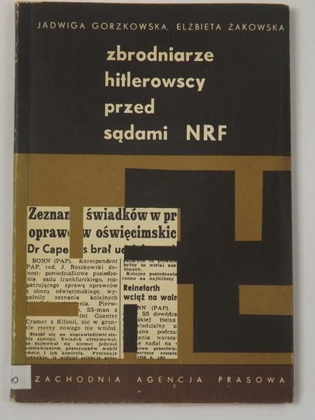 Zbrodniarze hitlerowscy przed sądami NRF