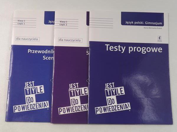 Hantke T. / Biernacka-Drabik M. - Język polski. Gimnazjum. Testy progowe / Scenariusze lekcji / Przewodnik metodyczny