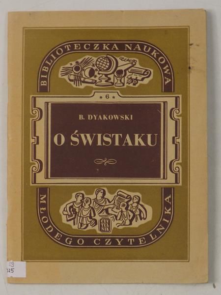 Dyakowski B. - O świstaku. 1949 r.