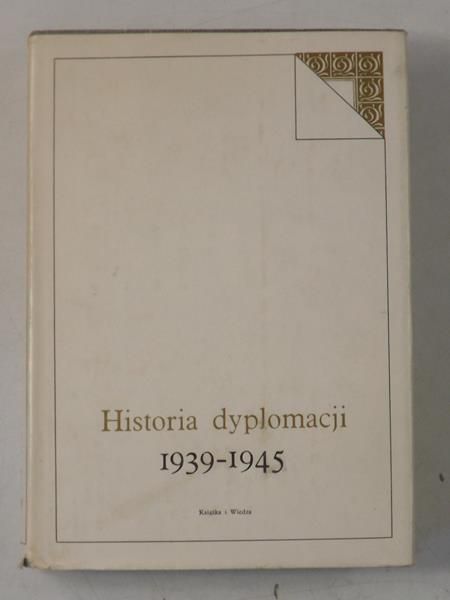 Historia dyplomacji 1939-1945