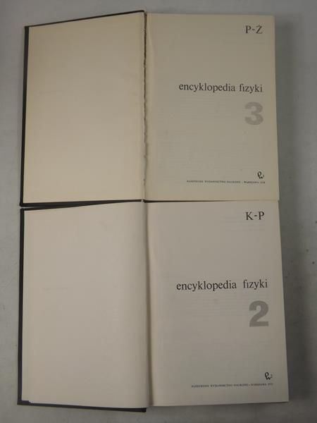 Karczewski Bohdan (red.) - Encyklopedia fizyki, Tom II i III