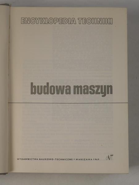 Budowa maszyn