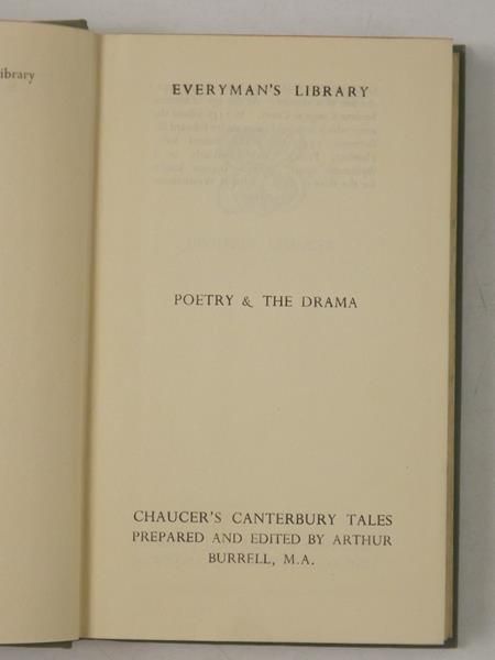 Burrell Arthur (edt.) - Poetry end the Drama