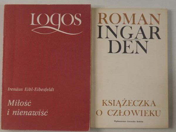 Ingarden Roman / Eibl-Eibesfeldt Irenaus - Książaczka o człowieku / Miłość i nienawiść