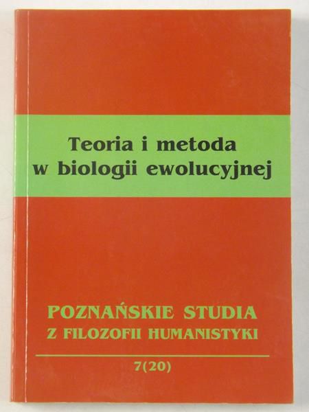 Teoria i metoda w biologii ewolucyjnej
