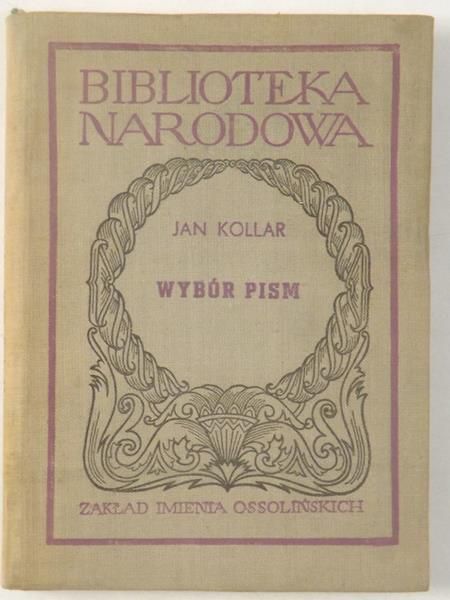 Kollar Jan - Wybór pism, BN