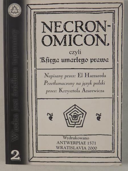 Necronomicon, czyli księga złamanego prawa