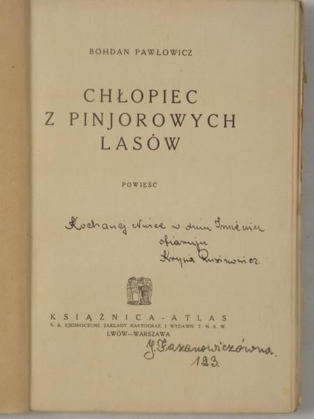 Chłopiec z piniowych lasów
