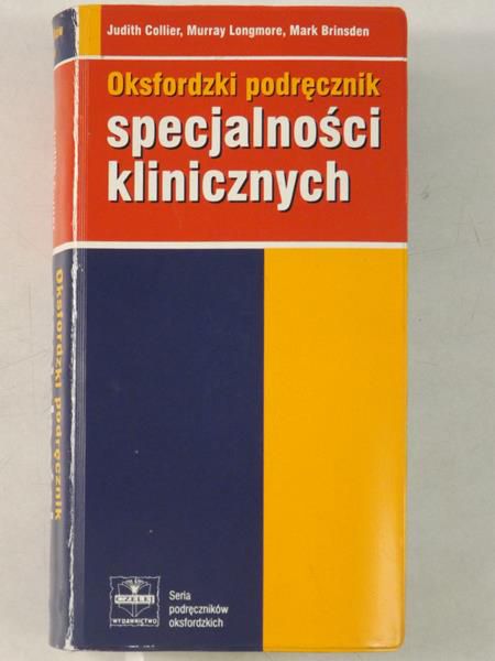 Oksfordzki podręcznik specjalności klinicznych