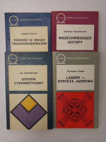Omega, Wiedza powszechna, zestaw 4 książek