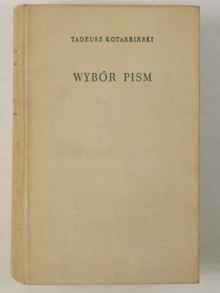 Wybór pism, tom II
