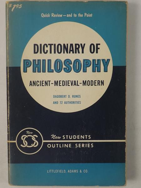 Dictionary of Philosophy