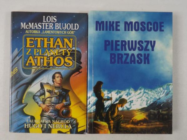Moscoe Mike, McMaster Bujold Lois  - Pierwszy  brzask / Ethan z planety Athos
