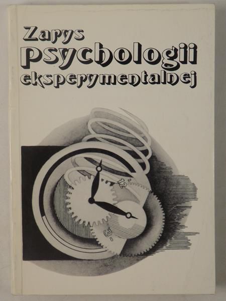 Zarys psychologii eksperymentalnej