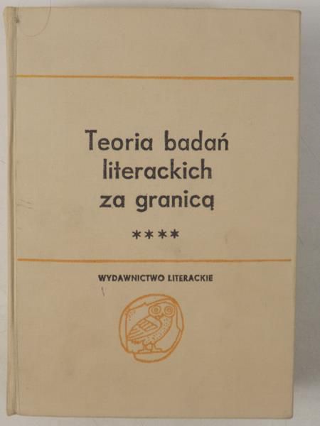 Teoria badań literackich za granicą