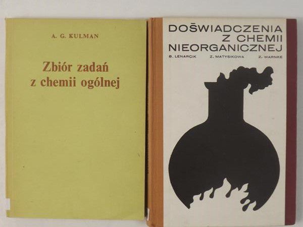Doświadczenia z chemii nieorganicznej  Zbiór zadań z chemii ogólnej