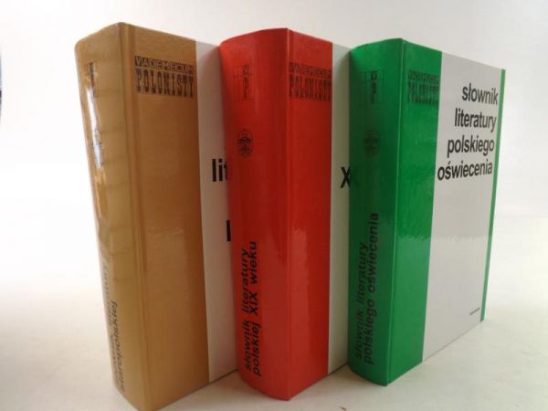 Słownik literatury polskiej XIX wieku  Słownik literatury staropolskiej  Słownik literatury polskiego oświecenia