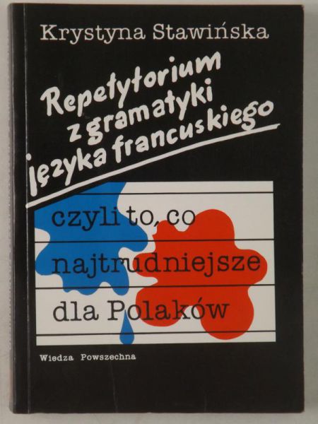 Repetytorium z gramatyki języka francuskiego