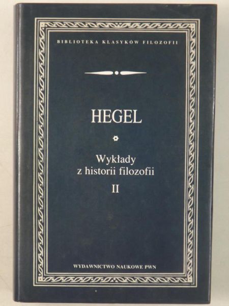 Wykłady z historii filozofii, Tom II