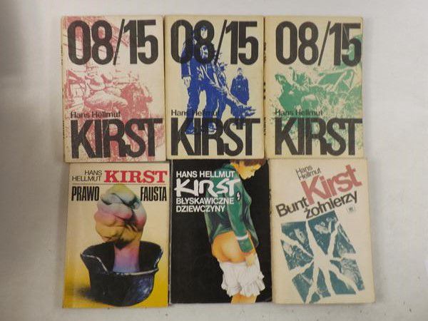 Kirst Hans Hellmut - Bunt żołnierzy / 08/15, Tom I-III / Prawo Fausta / Błyskawiczne dziewczyny