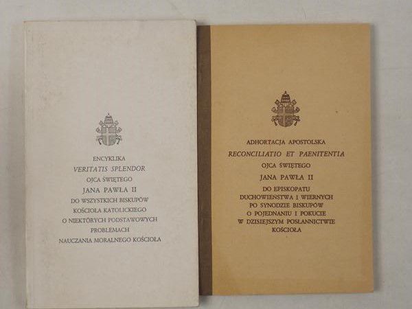 Jan Paweł II - Adhortacja apostolska Reconcilatio Et Paenitentia  / Encyklika Veritatis Splendor