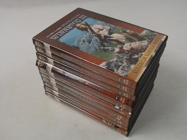 Brice Pierre - Winnetou. Kolekcja Karola Maya, 10 płyt DVD