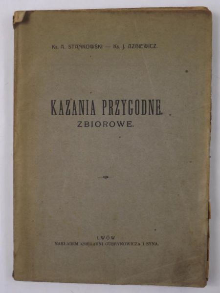Kazania przygodne zbiorowe, 1906 r.