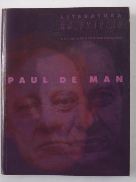 De Man Paul - Litetratura na świecie