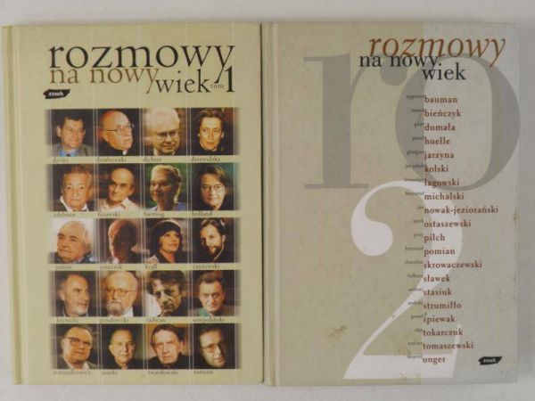 Janowska Katarzyna  (red.) - Rozmowy na nowy wiek, tom I i II