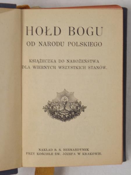 Obrubański A. - Hołd Bogu od narodu polskiego, 1927 r.