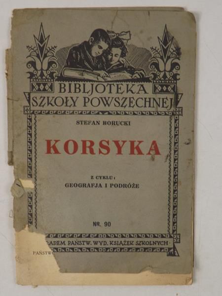Borucki Stefan - Korsyka, 1934 r.