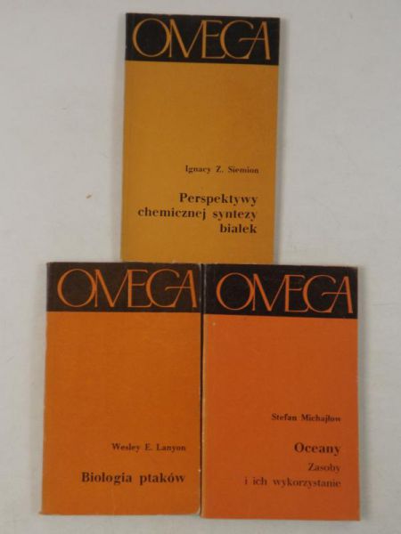 Perspektywy chemicznej syntezy białek  Oceany. Zasoby i ich wykorzystanie   Biologia ptaków