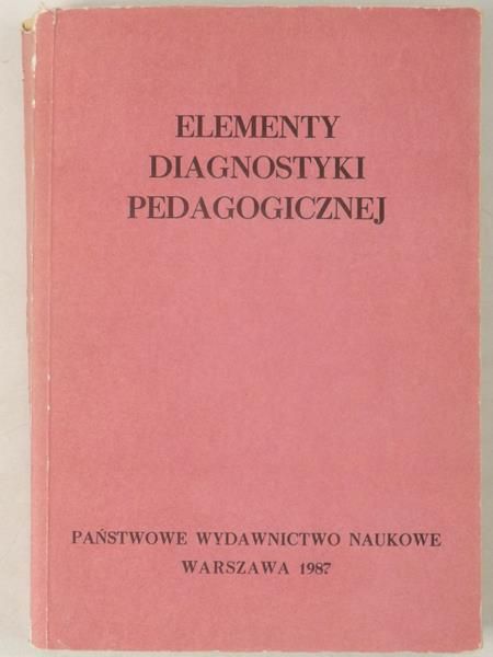 Elementy diagnostyki pedagogicznej