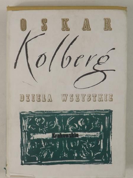 Kolberg Oskar - Dzieła wszystkie, Tom III