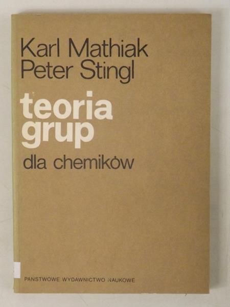 Teoria grup dla chemików