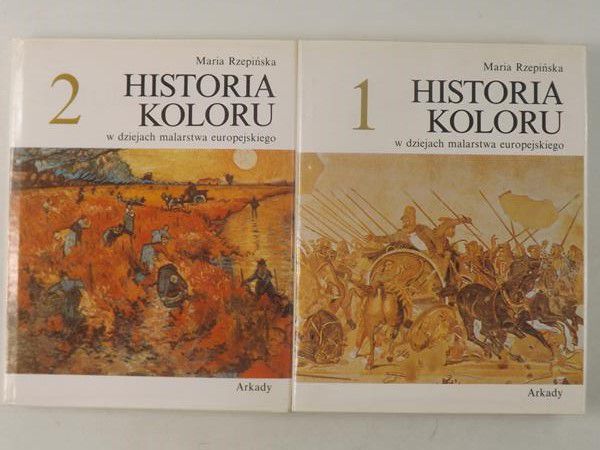 Historia koloru w dziejach malarstwa europejskiego, Tom I-II