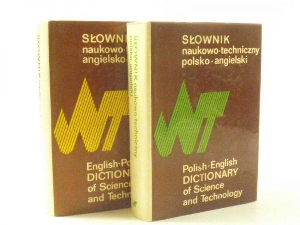 Słownik naukowo-techniczny, angielsko-polski i polsko-angielski