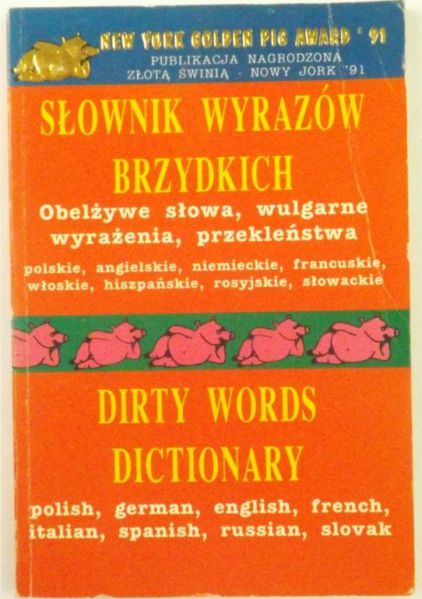 Słownik brzydkich wyrazów