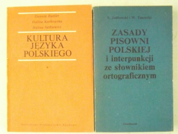 Buttler Danuta / Taszycki.W - Kultura języka polskiego / Zasady pisowni polskiej i iinterpunkcji ze słownikiem ortograficznym
