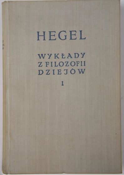 Wykłady z filozofii dziejów, BKF