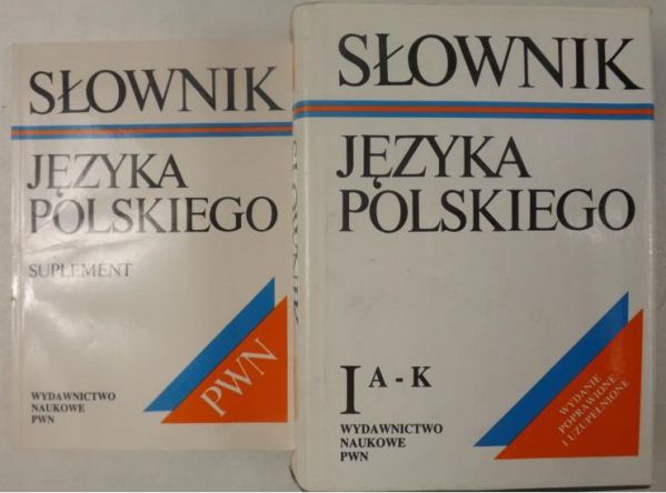 Słownik języka polskiego, Tom 1  Suplement