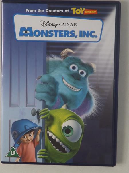 Monsters, Inc., DVD