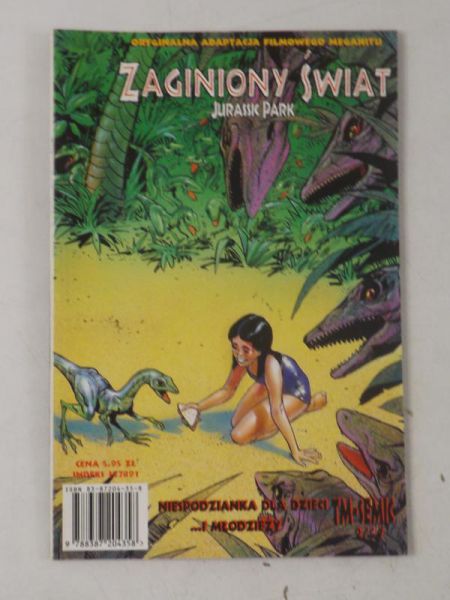 Zaginiony Świat: Jurassic Park, Nr 2/97. Tm-Semic