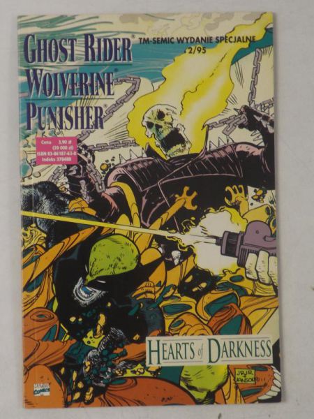 Ghost Rider. Wolverine. Punisher. Hearts of Darkness. Nr 2/95. TM-Semic