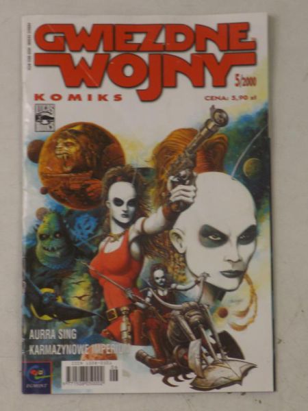 Gwiezdne Wojny. Karmazynowe Imperium. Aurra Sing. Nr 5/2000. Egmont