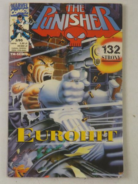 The Punisher: Eurohit. Marvel Comics, Nr 3/95. Tm-Semic