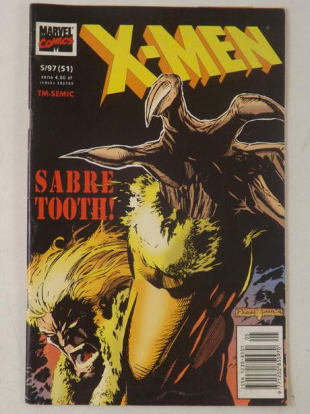 X - Men: Sabre Tooth!. Marvel Comics, Nr 5/97 (51). Tm-Semic