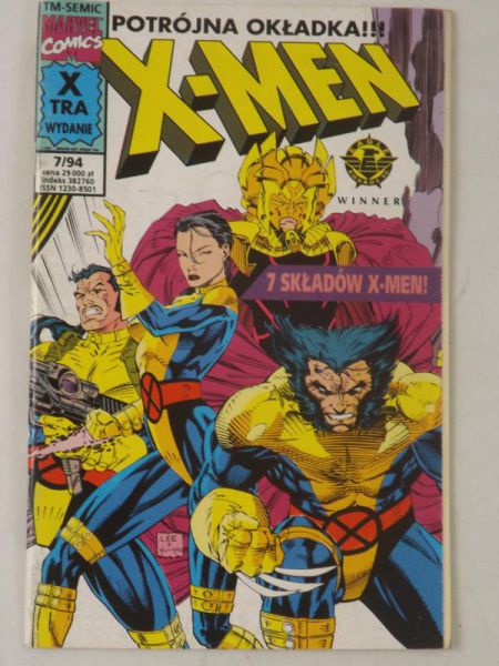 X - Men: 7 składów X-Men!. Marvel Comics, Nr 7/94. Tm-Semic